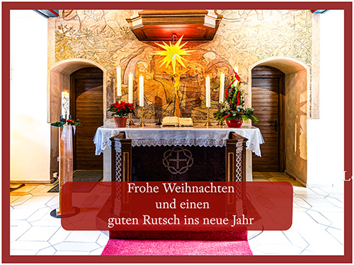 Frohe Weihnachten mit Jahresrückblick